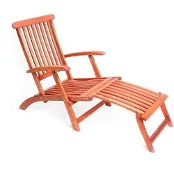 Merxx Deckchair aus Eukalyptusholz