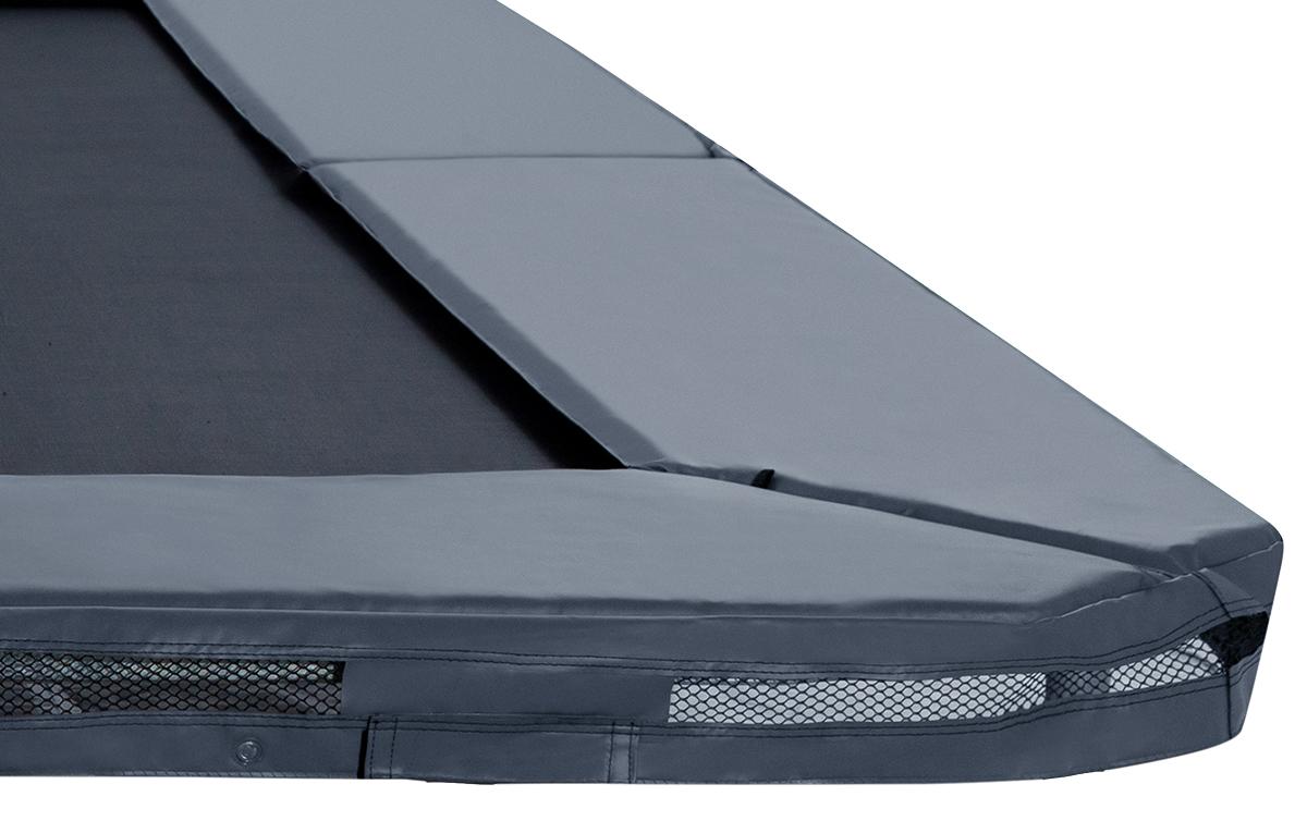 Trampolin-Rahmen für Einbau, 520x305 cm, Grau | Avyna