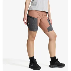 RVRC GP Shorts Damen Pink Wood/Magnet, Größe:L - Damen > Hosen > Shorts - Rosa