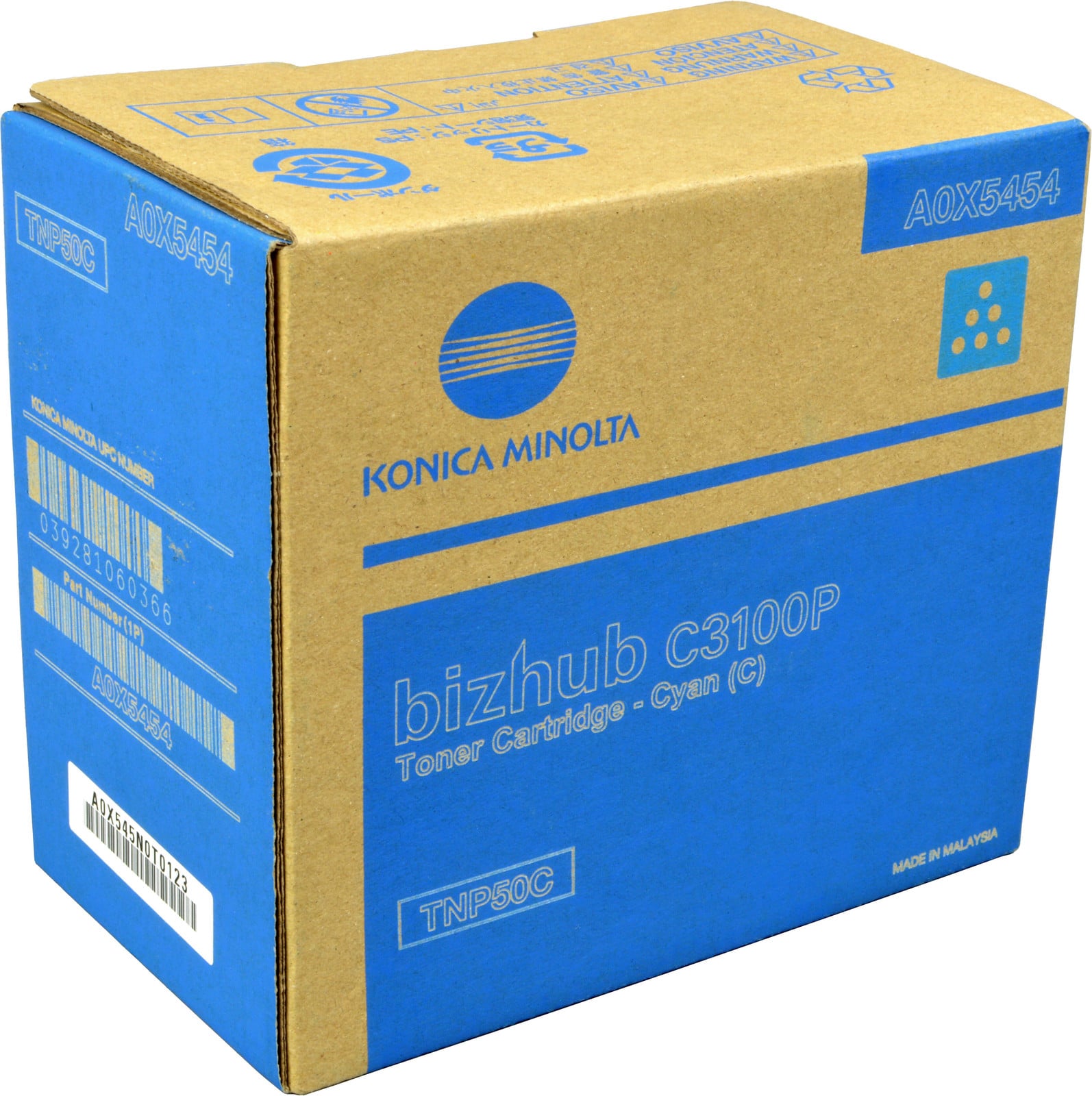 Konica Minolta tonercartridge TNP-50C, cyaan