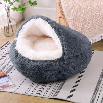 Uplifted Goods Plush Hooded Anti Anxiety Pet Sanctuary 06 m