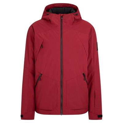Skijacke ZIENER "TOBIN-Z AQUASHIELD HERREN", Herren, Gr. 46, rot (wine pigment ripstop), Obermaterial: 100% Polyester. Futter: 100% Polyester. Futter 2: 100% Polyamid. Wattierung: 100% Polyester, Jacken Skijacke, wasserdicht, winddicht,...