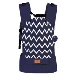 Cangaroo Babytrage Explorer 3 in 1 Bauch- und Rückentrage bis 15 kg ab 4 Monate blau