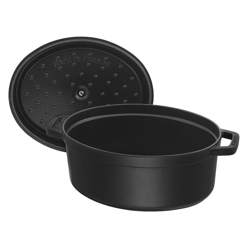 Staub Cocotte (Bräter + Schmortopf, Emaille, Gusseisen, 23 x 12 cm) (40500-231-0)