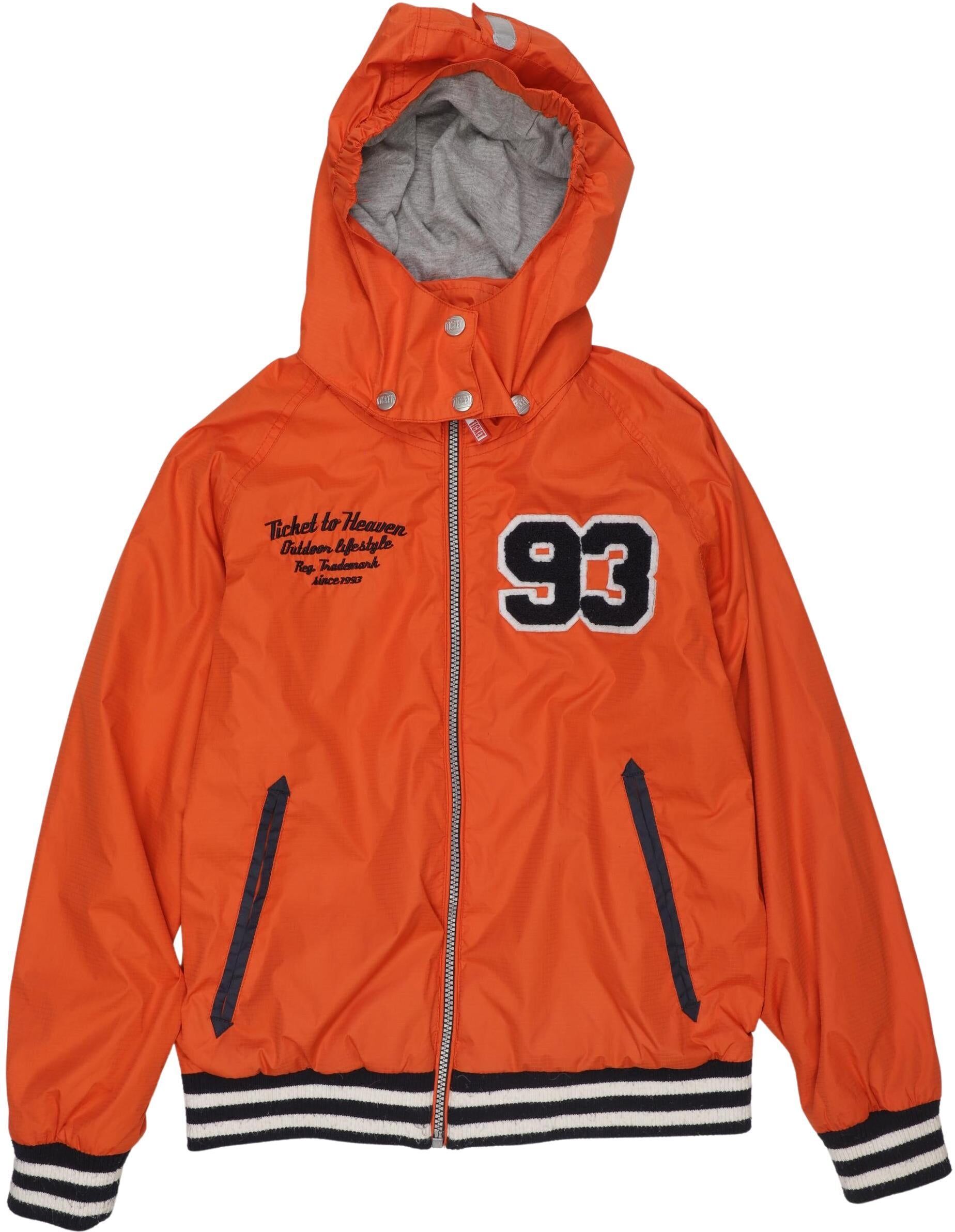 Ticket to Heaven Jungen Jacke oder Mantel, Orange, Gr. EU 152, Synthetik / Baumwolle - Second Hand