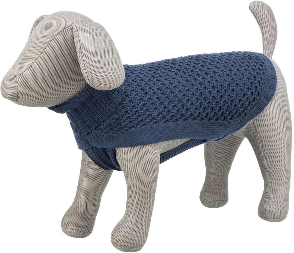 Tierpullover TRIXIE "Norwood M, 50 cm Dunkelblau", blau (dunkelblau), Tierbekleidung, Tierpullover dunkelblau Einheitsgröße