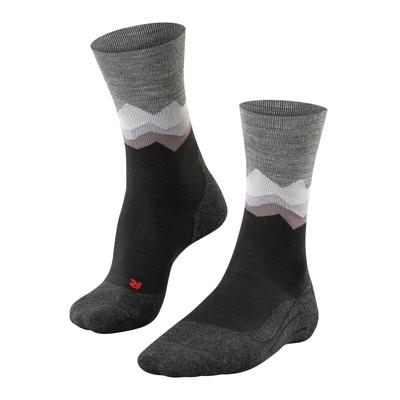 Wandersocken FALKE "TK2 Explore", Herren, Gr. 39-41, Sockengröße, schwarz, Materialmix, normal, Socken, hohe Feuchtigkeitsaufnahme, schnell trocknend, atmungsaktiv