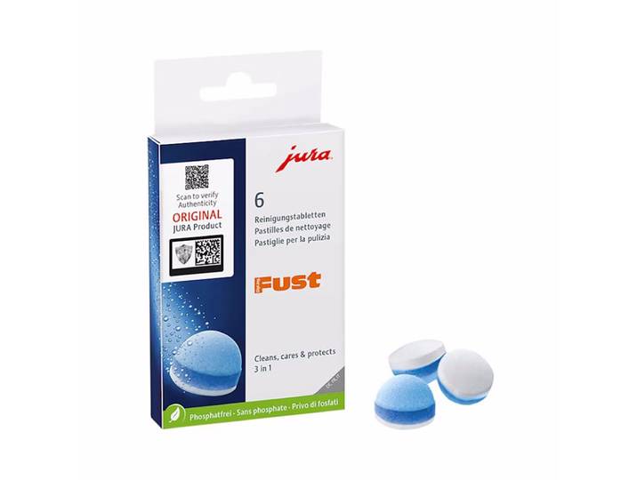 JURA 3-Phasen-Reinigungstabletten 6 Stück – JURA Pflegeprodukte Haushalt