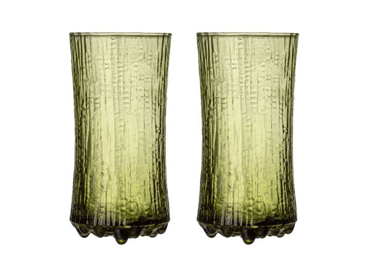 Iittala Flûtes à champagne Ultima Thule sable finlandais 18 cl, 2 pièces Vert