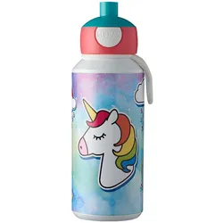 Trinkflasche MEPAL "Trinkflasche Campus 400 ml", bunt (einhorn), 400ml, Trinkflaschen, Trinkflasche