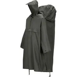 Rucksackponcho mit atmungsaktiver Beschichtung