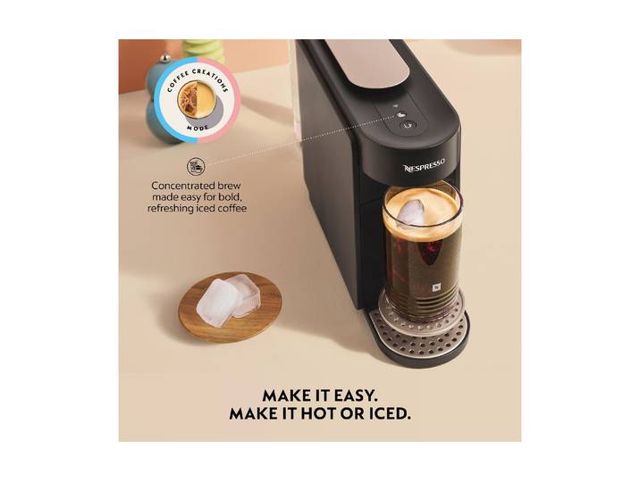 KRUPS Kapselmaschine Nespresso Vertuo Up , Energieeffizienz: A++, schwarz, Kaffeemaschinen, Kapselmaschine