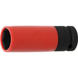 BGS 7303 IMPACT Nuss für Radmutter mit Schoneinsatz 21mm Antrieb 12,mm (1/2")