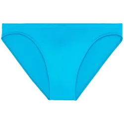 HOM Herren Badeslip - Sea Life, Swim Micro Briefs, Badehose, einfarbig Türkis / 2XL