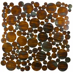 WANDDEKO Kupfer 78/78 cm