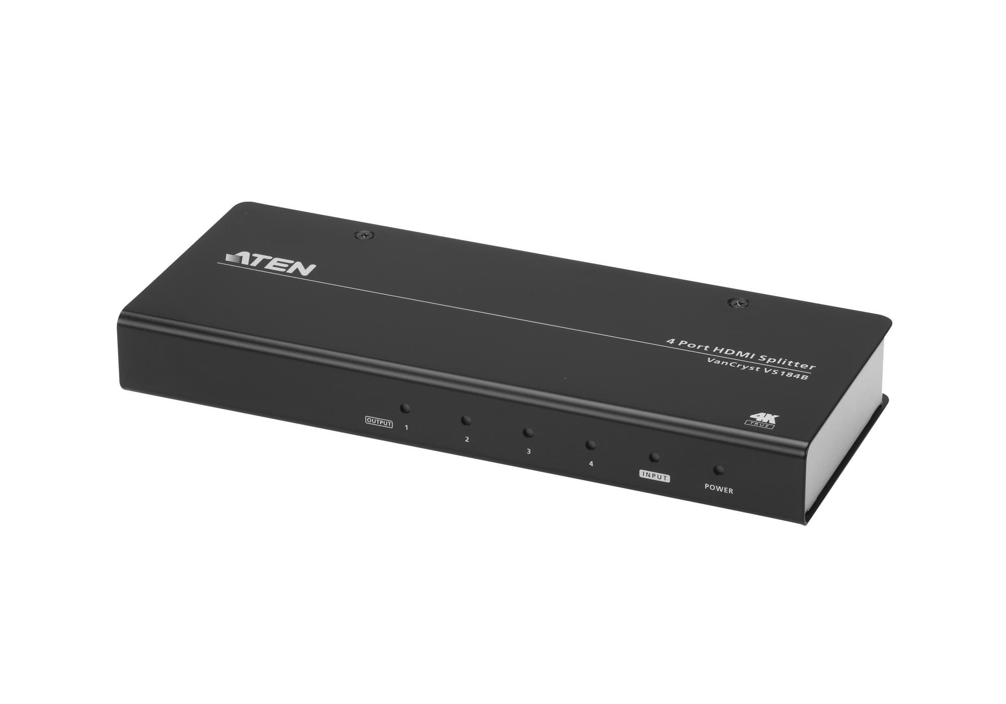 ATEN VS184B 4-Port HDMI Splitter True 4K