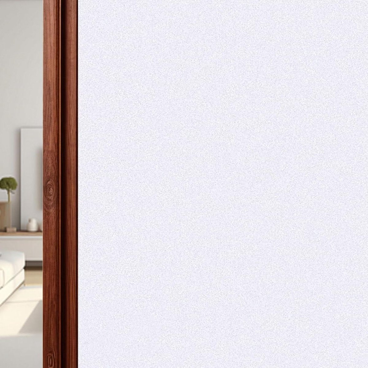 Raamfolie Privacy Matglas Wit Mat - Statisch Hechtend - 75 x 260 cm