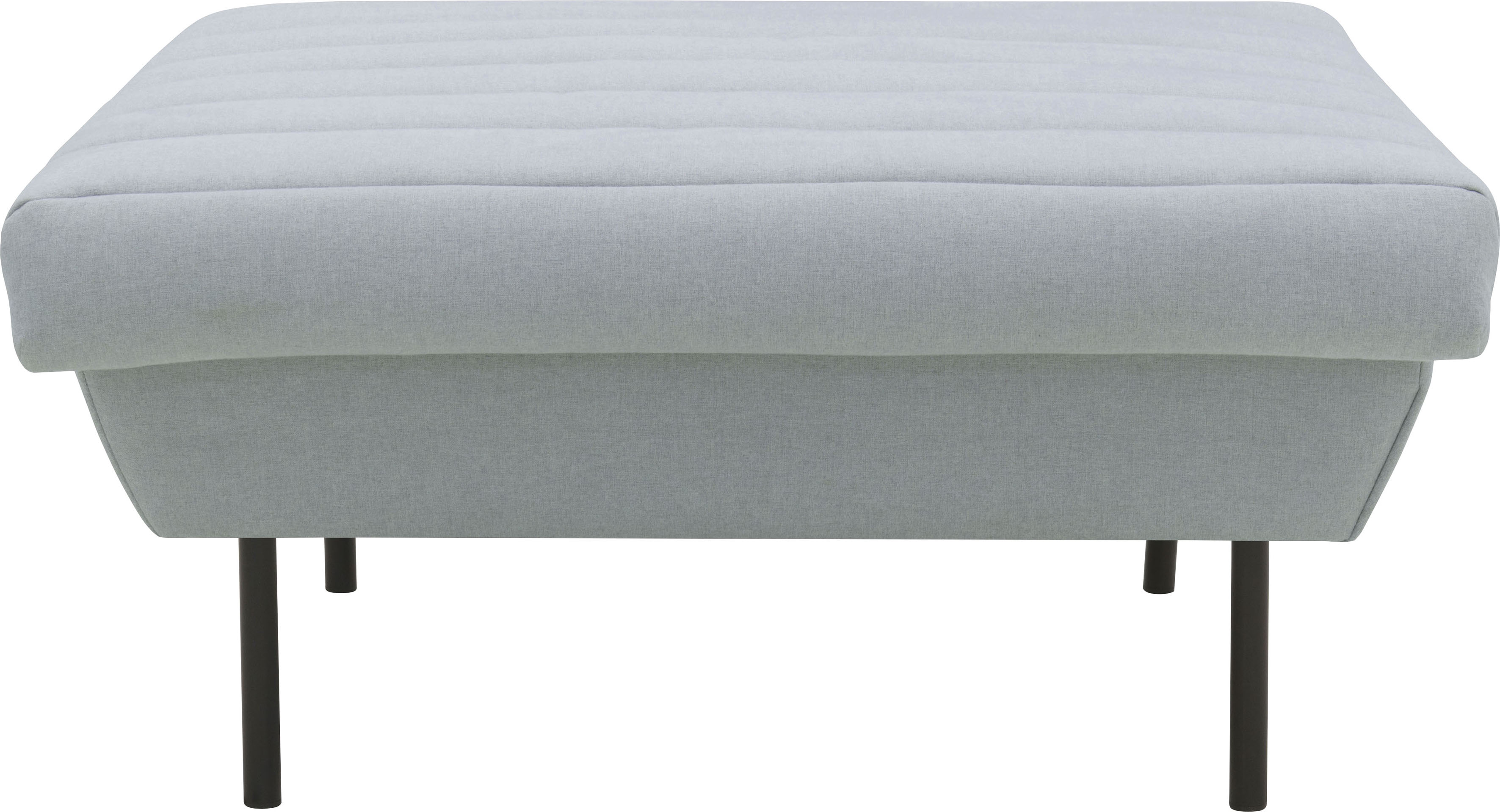 Hocker "LOOKS IX", blau (aqua), B:90cm H:45cm T:105cm, 100% Polyester, LOOKS BY WOLFGANG JOOP, Hocker, Hocker, Quersteppung, passend zur Serie LOOKS IX