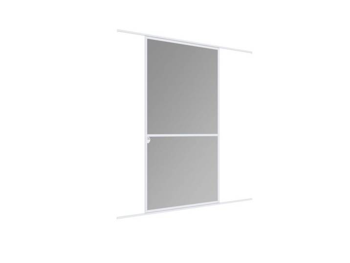 Fliegengitter Tür 120x240 cm Weiß