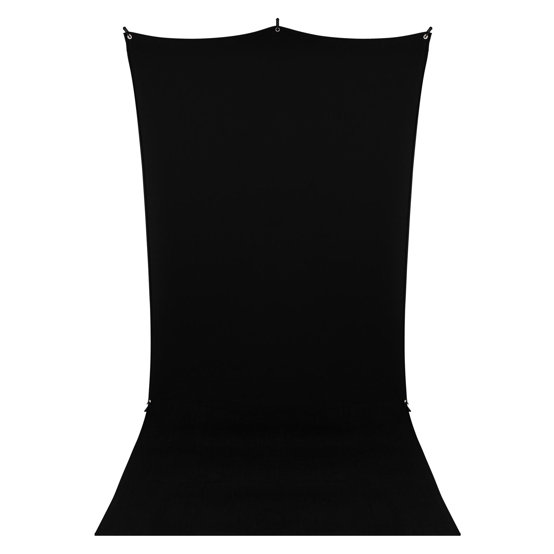 Rollei X-Drop Hintergrund 3,0m Black (300 cm) (28299)