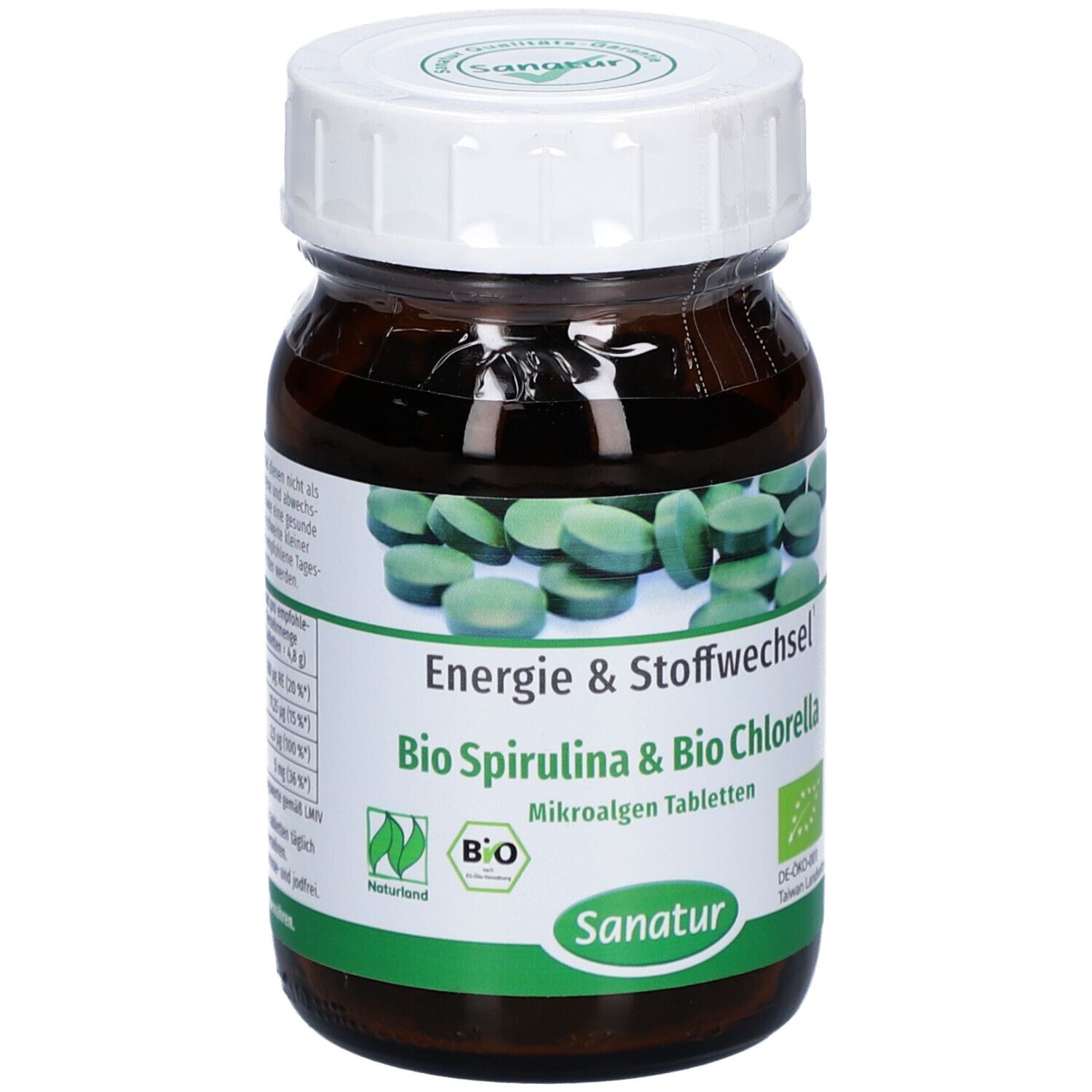BIO Spirulina und Bio Chlorella Tabletten 250 St