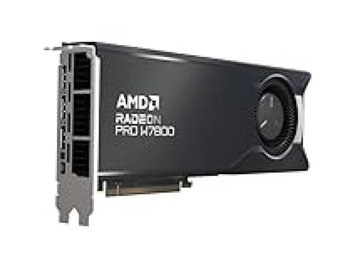AMD Radeon™ Pro W7800, Carte Graphique Professionnelle, Workstation, AI, Rendu 3D, 32 Go GDDR6, DisplaPort™ 2.1, AV1, 45 TFLOPS, 70 CUs, 260W TDP, 8K