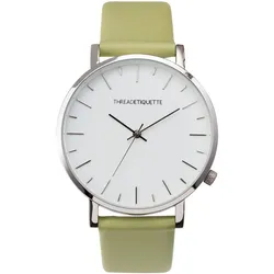 THREAD ETIQUETTE - MINIMALIST - olive timepiece / 42 MM