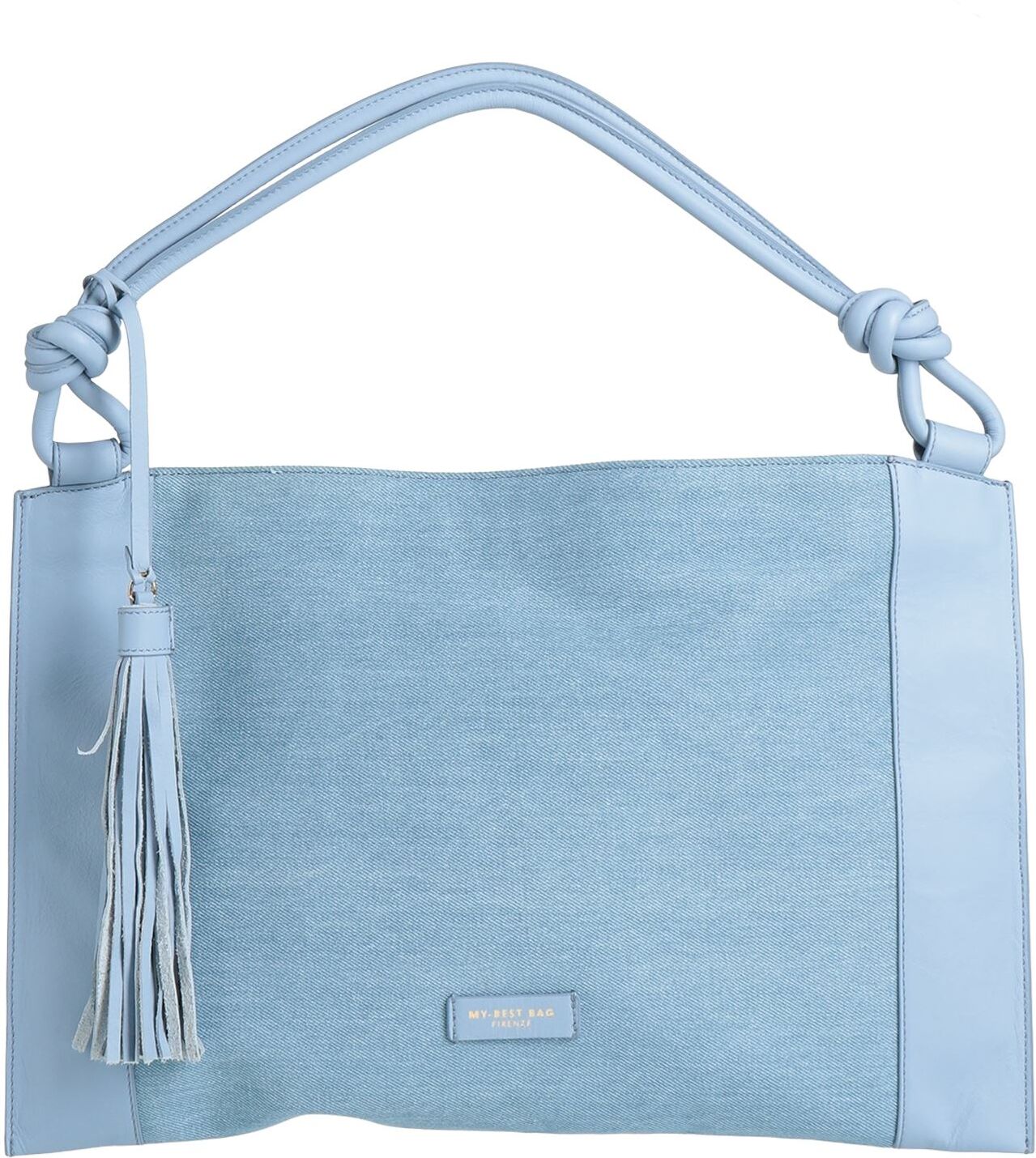My-Best Bag Bolso de mano Mujer Azul celeste -- Mujer