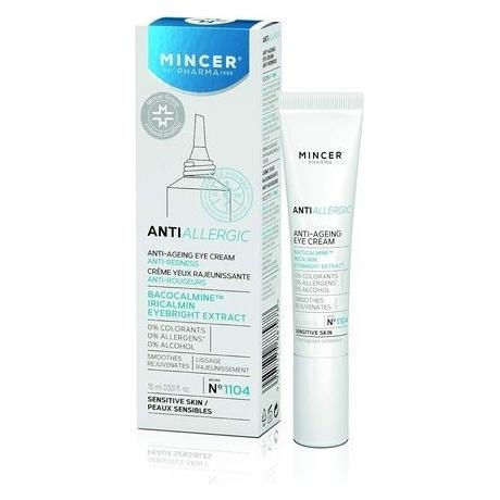 Kenwood Pharma Anti Allergic Rejuvenating Eye Cream for Sensitive Skin 15ml (Augenpflege Fluid, 15 ml, Tag + Nacht) (MIN-597978)