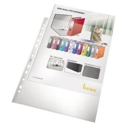 Bene Prospekthülle DIN A4 0,11mm oben links offen Polypropylen transparent 25 St./Pack. (25x) (207225CL)