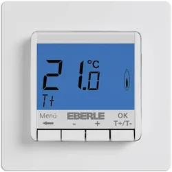 Eberle Controls Raumthermostat Unterputz 5 bis, Thermostat, Weiss