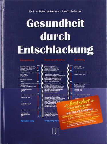 Peter Jentschura - Gesundheit durch Entschlackung: Schlackenlösung, Neutralisierung von Giften und Säuren, Ausscheidung - Preis vom 10.10.2026 11:48:34 h