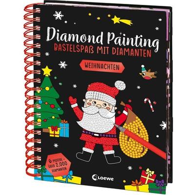 Diamond Painting - Bastelspaß mit Diamanten - Weihnachten, Gebundene Ausgabe von , Loewe, 978-3-7432-1808-6