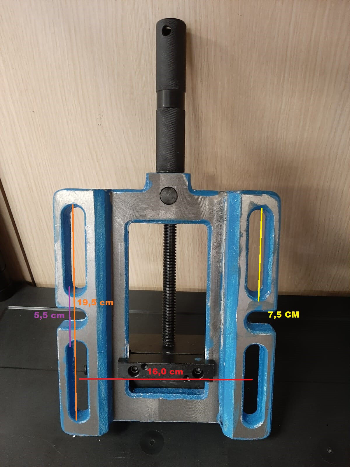 Fervi M001/150 Morsa trapano