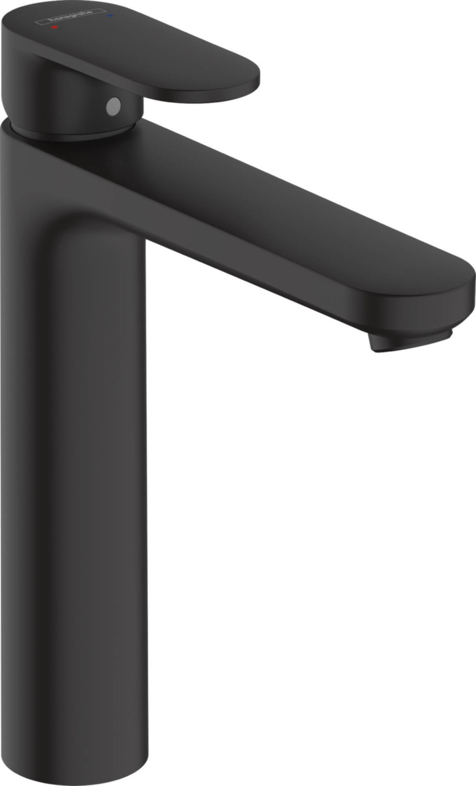 Hansgrohe VERNIS Blend 190 eengreeps wastafelmengkraan met pop-up afvoer, matzwart