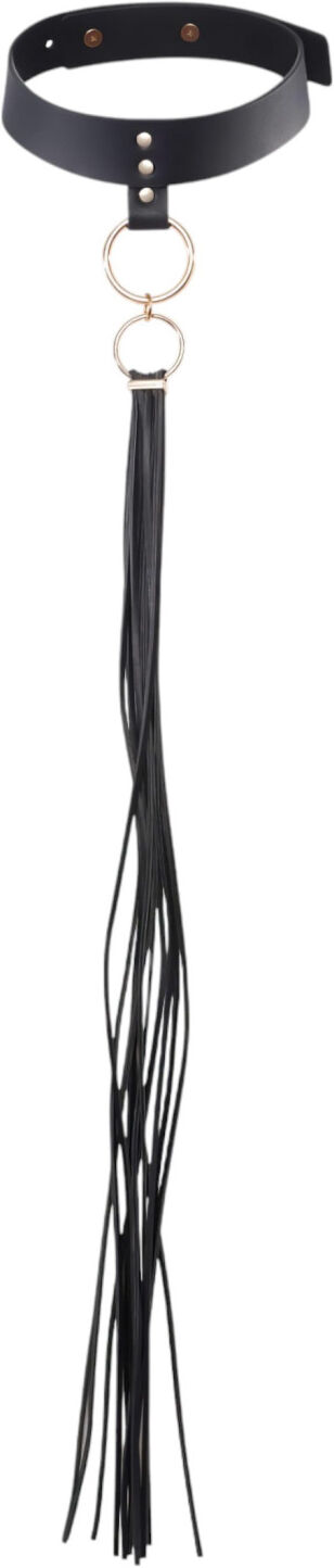 Bijoux Indiscrets - Whip & Collar Set (Black)
