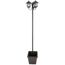Solarlaterne mit 3 Lampen