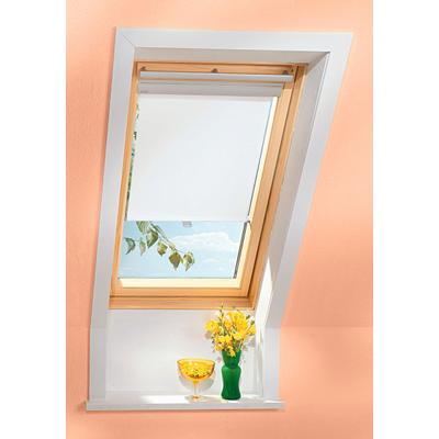 Dachfensterrollo VELUX "mit Haltekrallen RHL PK00 1028", weiß, P06 P08 P10 P19 PK06 PK08 PK10 PK19, Aluminium, Polyester, Rollos, Lichtregulierung und Privatsphäre