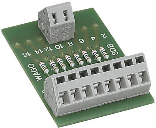 WAGO Bauteilmodul mit Widerstand,mit 8 Stück,Widerstand 2K2