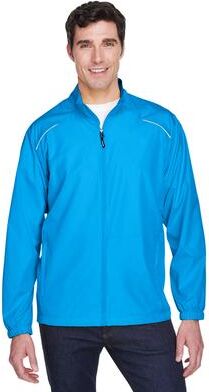 CORE365 88183 Men's Techno Lite Motivate Unlined Lightweight Jacket in Electric Blue size 3XL