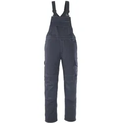 MASCOT Richmond Latzhose mit Knietaschen INDUSTRY Schwarzblau 46 - 10169-154-010-82C46 - Schwarzblau