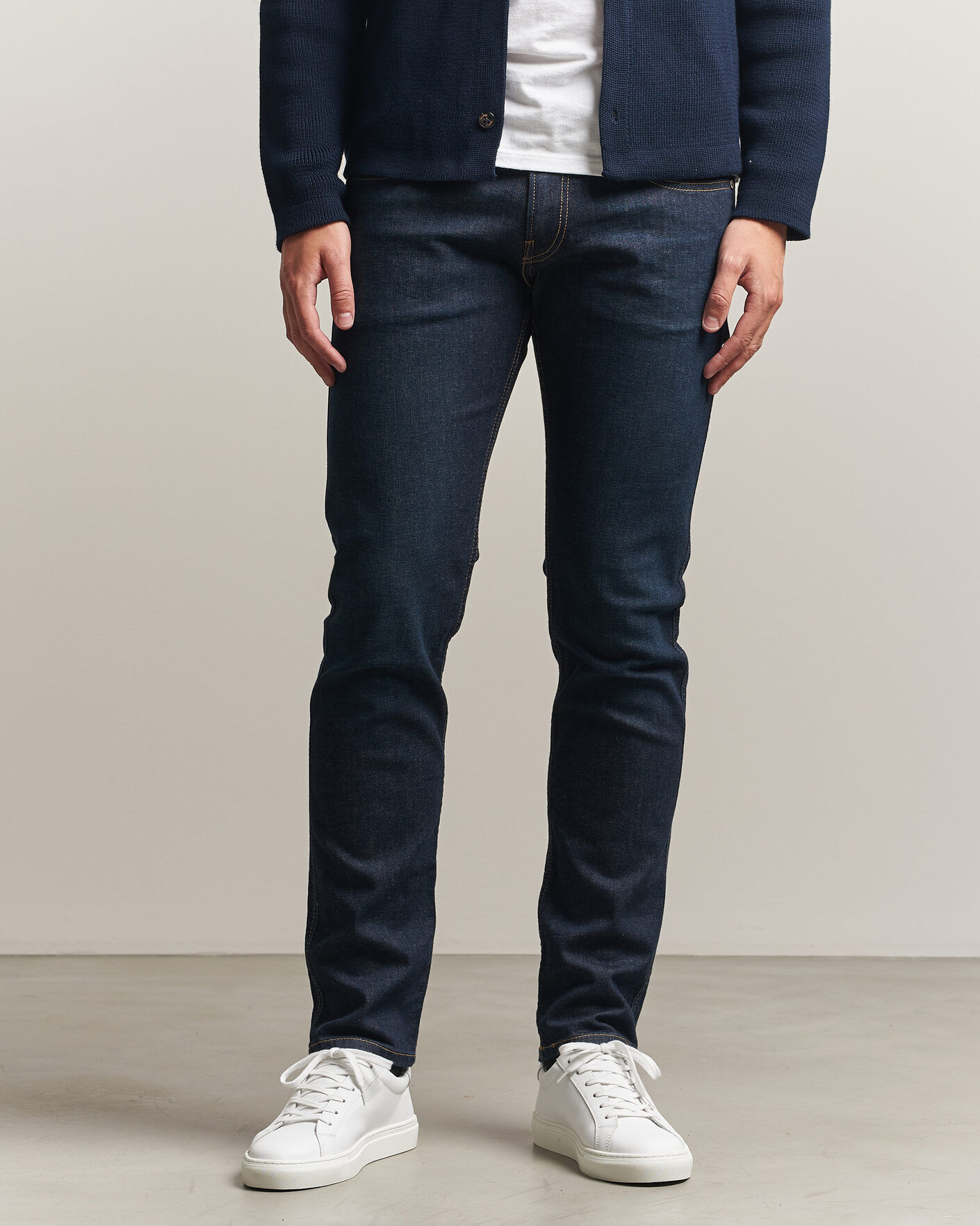 Replay Anbass Super Stretch DNA Jeans Dark Blue men W32L34 Blå