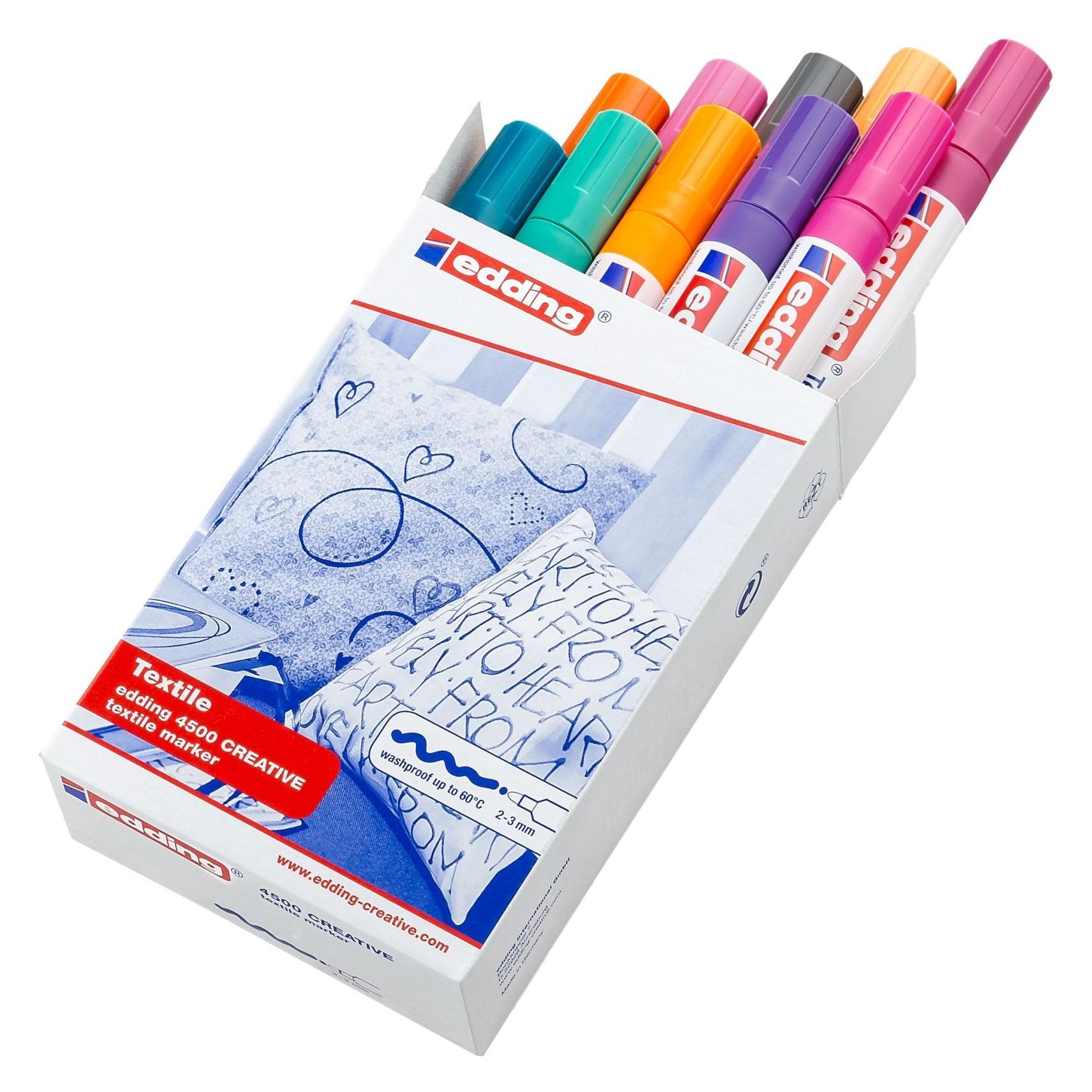 Edding Textilmarker (10x) (4-4500099)