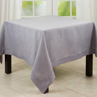 Saro Lifestyle Tablecloth With Hemstitched Border Design