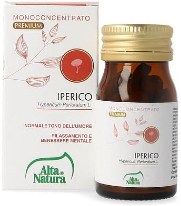 ALTA NATURA-INALME Srl Iperico 60 Compresse 500mg Terranata - Integratore per normale tono dell’umore