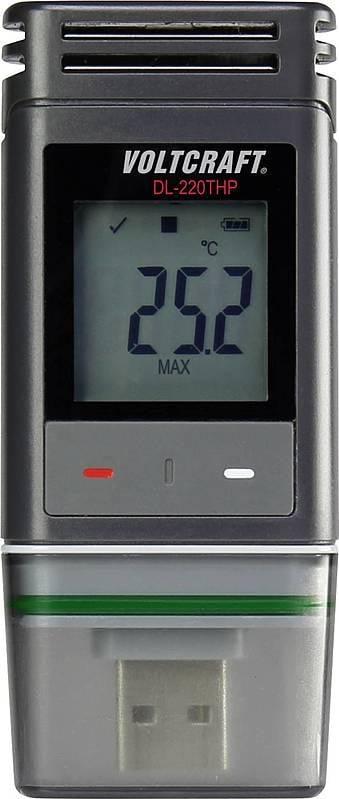 Voltcraft DL-220THP Temperatuur, luchtvochtigheid en luchtdruk gegevenslogger