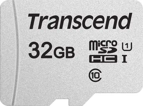 Transcend Premium 300S microSDHC-Karte 32 GB Class 10, UHS-I, UHS-Class 1 inkl. SD-Adapter