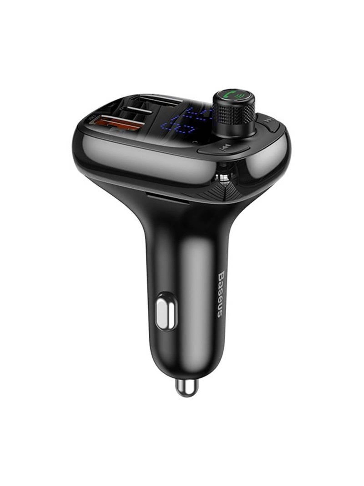 Baseus Car Bluetooth MP3 Player T Shaped S-13 Black OS