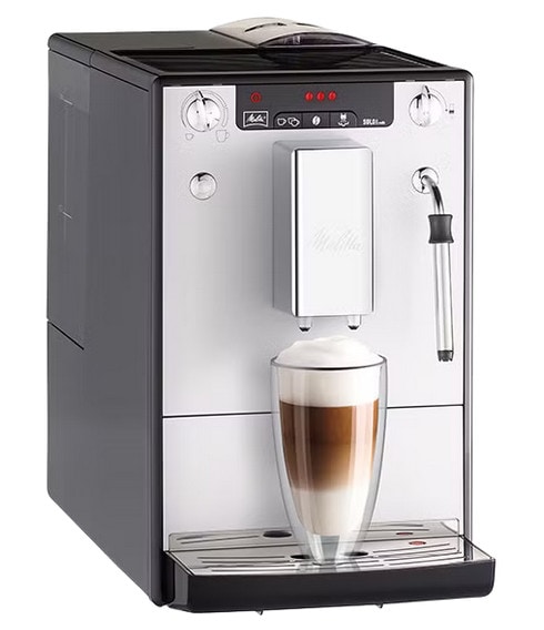Melitta Caffeo Solo & Milk E 953-102 Kaffeevollautomat + Milchschaum Silber