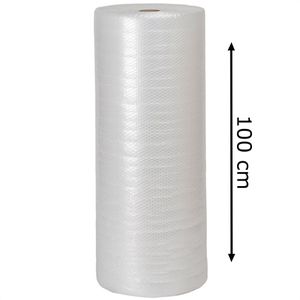 BB-Verpackungen Luftpolsterfolie, 3-lagig, Noppen-Ø 10mm, 100cm x 50m